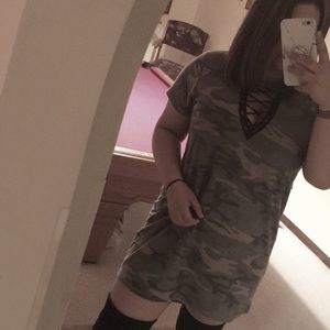 Camo dress